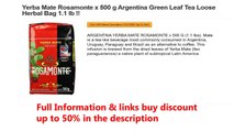 Yerba Mate Rosamonte x 500 g Argentina Green Leaf Tea Loose Herbal Bag 1.1 lb !!