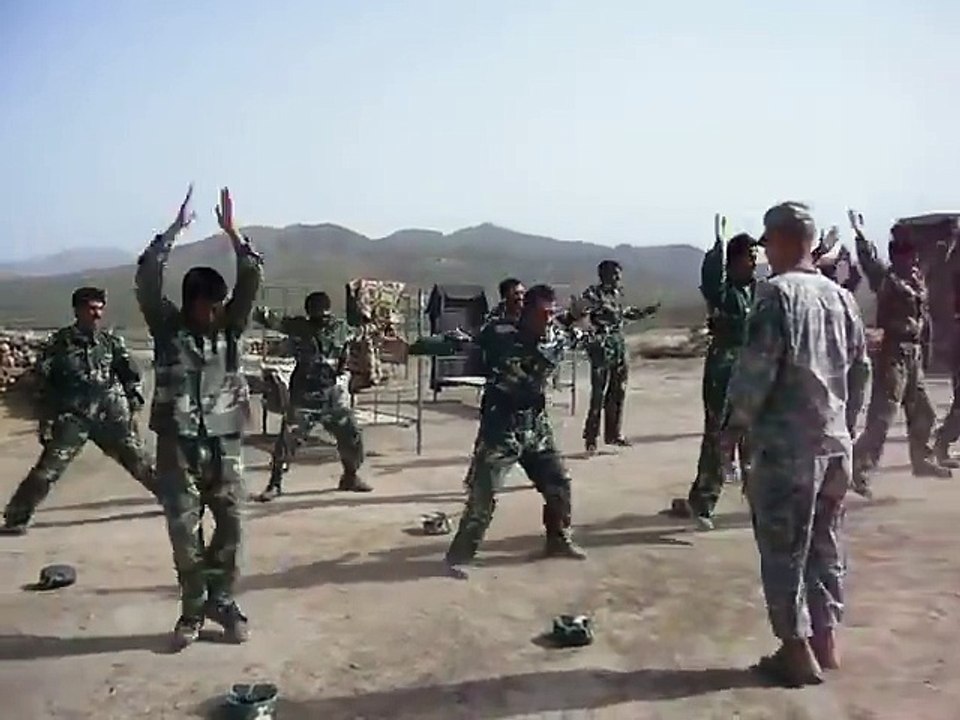 That's how Afghan Army Trains, Even the Instructors of US Army