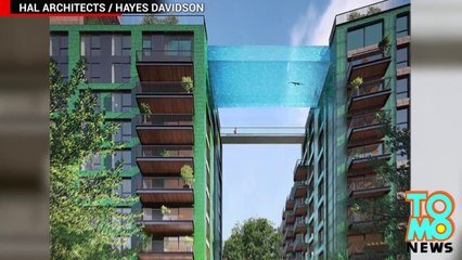 Une piscine suspendue entre deux immeubles va voir le jour à Londres