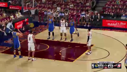 [NBA2K16 PO Finals] Golden State Warriors vs Cleveland Cavaliers G4 (34)