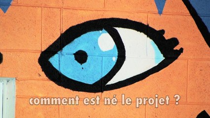 Fresque au collège Ampère à Oyonnax (Ain)