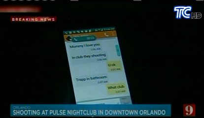 Joven Chateó con su madre durante la masacre en la discoteca "Pulse"