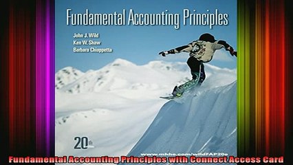 Free Full PDF Downlaod  Fundamental Accounting Principles with Connect Access Card Full Ebook Online Free