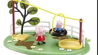 Peppa Pig Muddy Puddle Zipline Playground Playset Top Goods