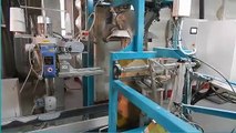 Fully automatic bagging machine for open mouth bags, 10 - 40 Kgr, capacity until 300bags/h