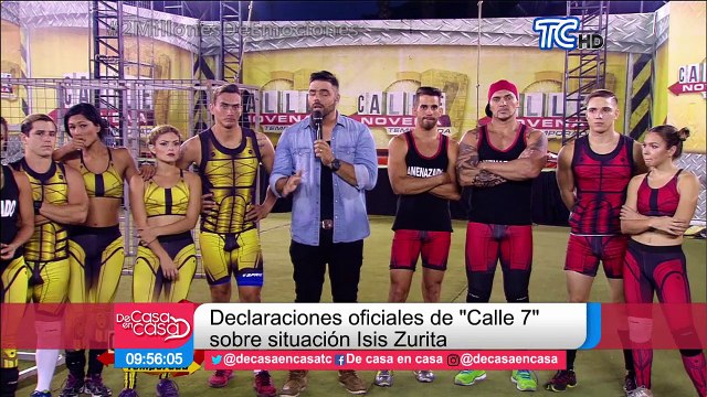 Declaraciones oficiales de “Calle 7” sobre situación Isis Zurita