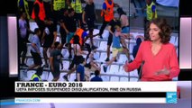 EURO 2016 : UEFA sanctions Russia to pay a 150.000 euros fine for violence inside stadium