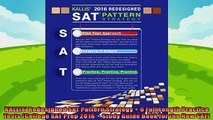 best book  KALLIS Redesigned SAT Pattern Strategy  6 Full Length Practice Tests College SAT Prep
