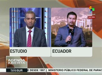 Derecha de Ecuador descalifica programa de teleSUR; revela sus planes
