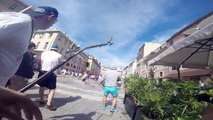 EURO 2016 : un hooligan russe filme en POV les affrontements avec les hooligans anglais