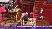 Gisèle Biémouret : intervention sur la lutte contre la discrimination à raison de la précarité sociale.