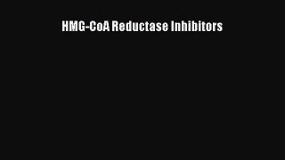 Read HMG-CoA Reductase Inhibitors PDF Free