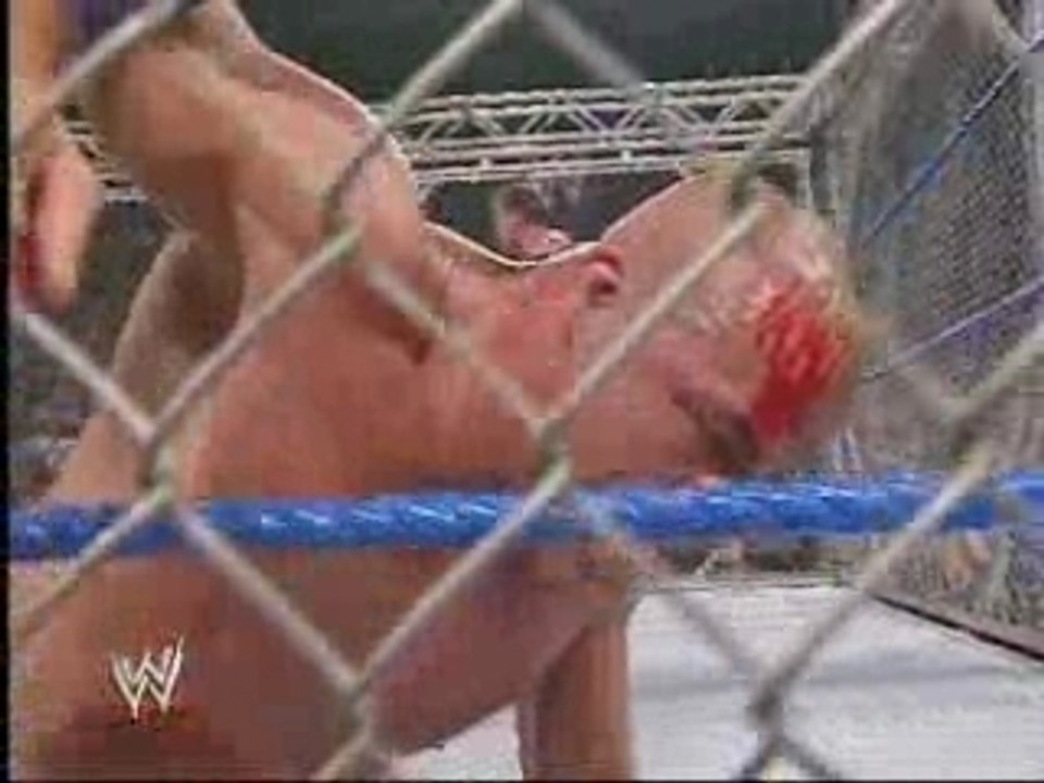 Brock Lesnar vs Vince McMahon-Steel Cage Match