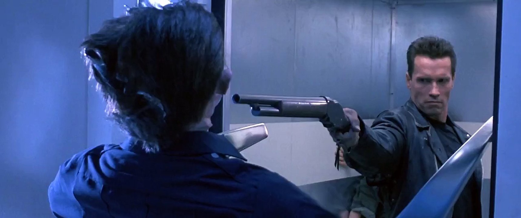 Terminator 2: Judgment Day - T-800 VS T-1000 (Coub)