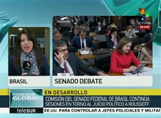 Download Video: Brasil: senadores sólo escucharán a testigos de la pdta.