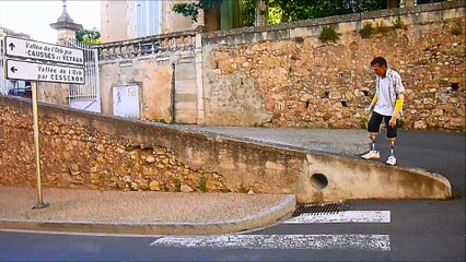 trop de vent pour un exercice de rue