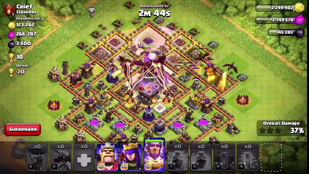 NOUVEAU HÉROS EN VIDEO !   Clash Of Clans Français