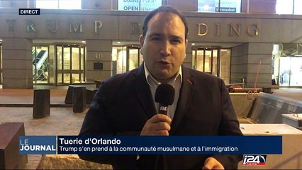 Orlando: Trump transforme les faits a sa guise - Correspondance David Benaym