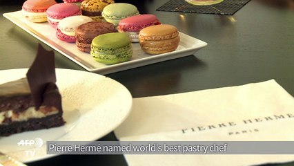 Macaron maestro Hermé named world's best pastry chef