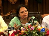 Dr. Ayesha Ghaus addresses post budget press conference -14 June 2016