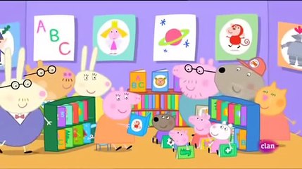 Peppa pig en Español Temporada 3x04 La biblioteca