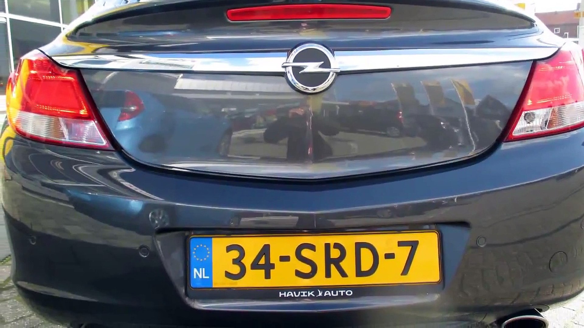Opel Insignia 5 Drs 1 6 Turbo Cosmo Inch Leder Video Dailymotion