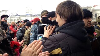 Встреча Беркута в Симферополе - Новости Крыма за 15 минут