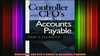 READ book  Controller and CFOs Guide to Accounts Payable Full EBook