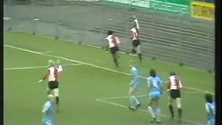 Feyenoord - FC Twente 5-0 (29 maart 1987)