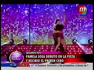 El debut de Pamela Sosa y Fabio Posca en la pista