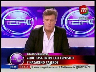 ¿Qué pasa entre Lali Espósito y Nazareno Casero?