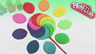 How To Make Lollipop Candy Colorful Unique By Play Doh Together Peppa Pig Español For Kids