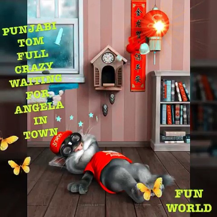 Very funny Punjabi cute talking Tom And Angela Version Talking Tom Video