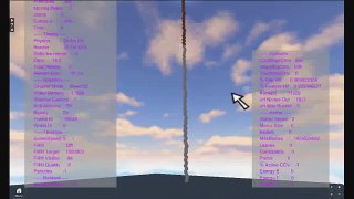 Physics Test With Default Auto Off -Roblox Average FPS 9-29
