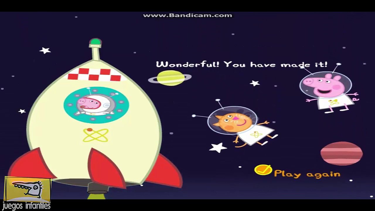 Juegos De Peppa Pig - Cohete de George ᴴᴰ ❤️ Juegos Para Niños y Niñas
