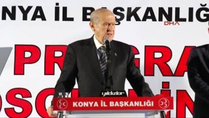 Konya Bahçeli 19 Haziran Dayatması Art Niyetliliktir, MHP'ye Darbe Teşebbüsüdür