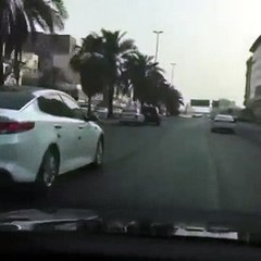 Road rage in Saudi Arabia June 2016 FAIL