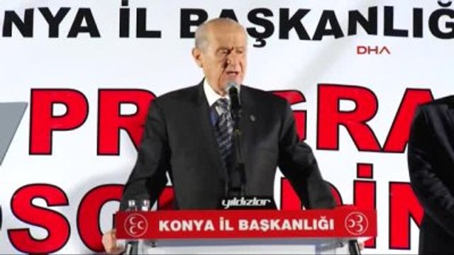Konya Bahçeli 19 Haziran Dayatması Art Niyetliliktir, MHP'ye Darbe Teşebbüsüdür