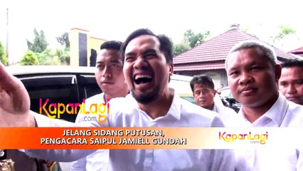 Jelang Sidang Putusan, Pengacara Saipul Jamiell Gundah