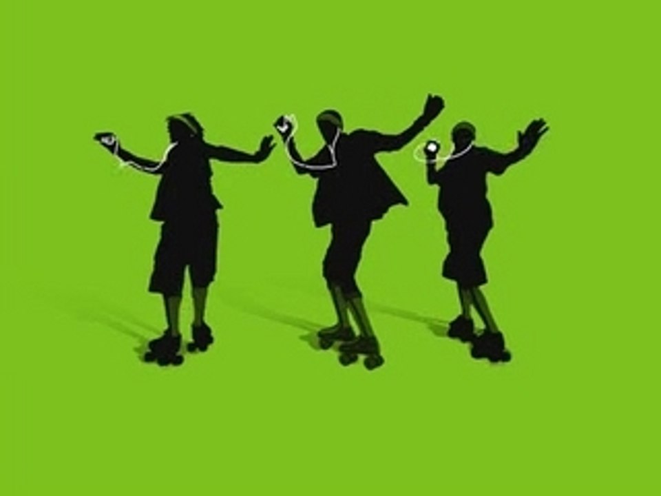 Apple ipod+itunes ( Gorillaz - Feel Good Inc)