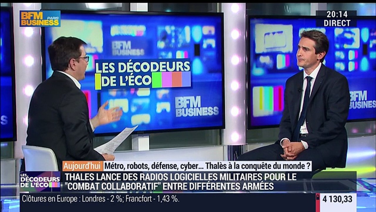 Métro, robots, défense, cyber… Thales à la conquête du monde ? - 14/06