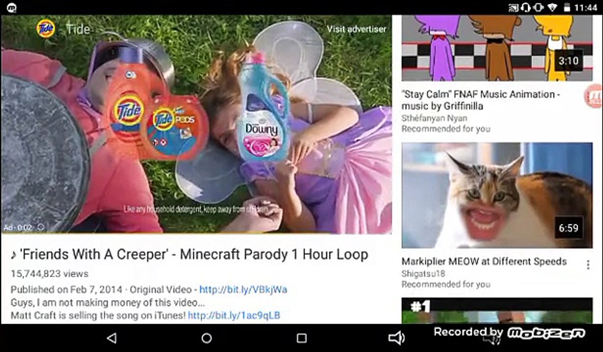 Reaction to my My Little Pony and Minecraft videos.