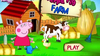 Peppa Pig Games - Peppa Pig Farm - Baby Videos Game For Kids