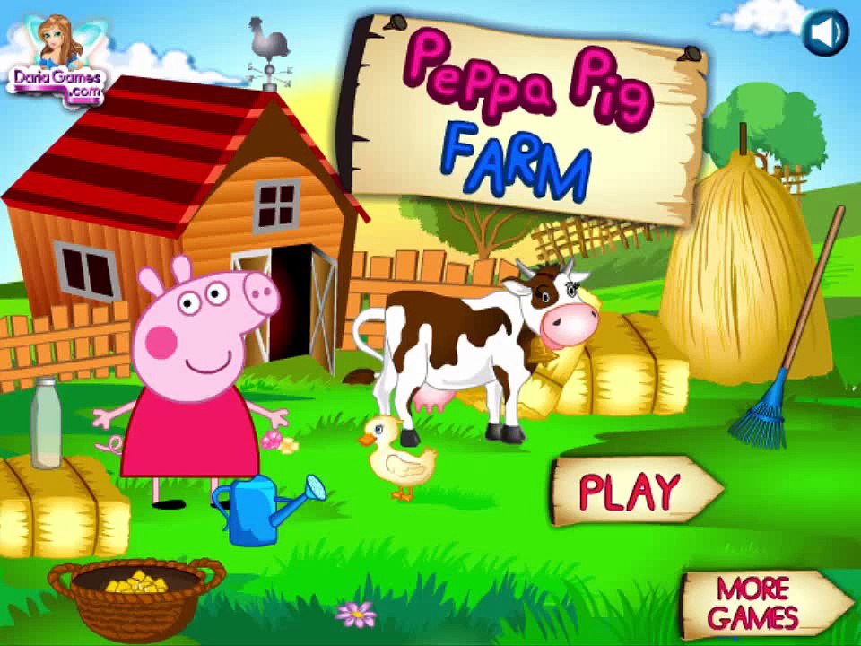 Peppa Pig Games - Peppa Pig Farm - Baby Videos Game For Kids