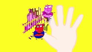 Peppa Pig George Crying kidneping SpiderMan Finger Family Nursery Rhymes Lyrics new episode Parody