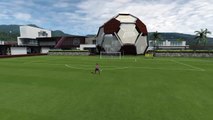 FIFA 15_gol su punizione di MESSI in allenamento !! (27 metri)