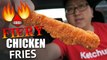 Burger King Fiery Chicken Fries Review  |  HellthyJunkFood