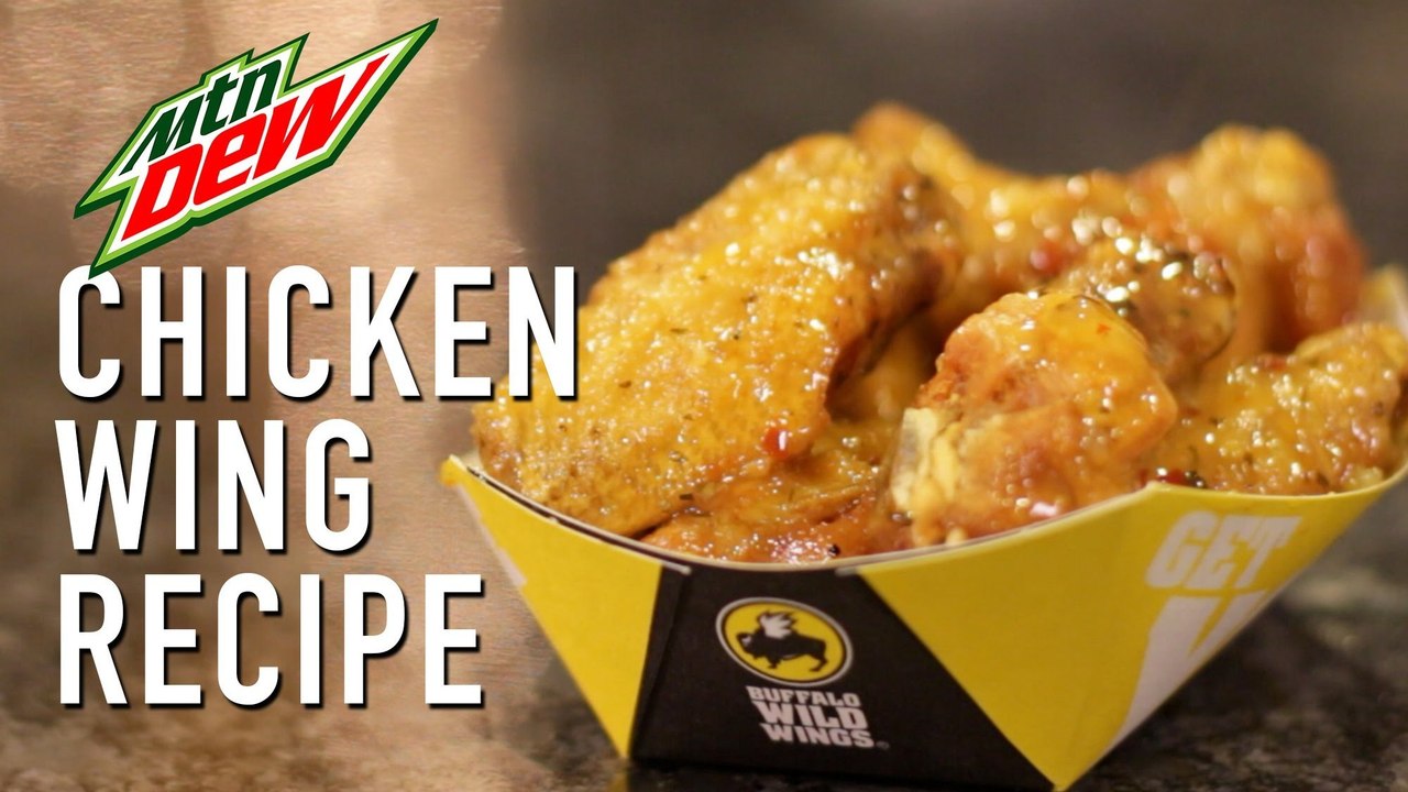 Mountain Dew Zesty Citrus Chicken Wings Recipe  |  HellthyJunkFood