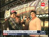 EL CINE LLEVO 26 MILLONES DE ESPECTADORES A LAS SALAS EN CHILE DURANTE 2015 24 HORAS TVN 12 04 2016