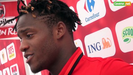 Batshuayi: sa "surprise" lundi, sa méconnaissance des Irlandais et le rendez-vous pour son transfert